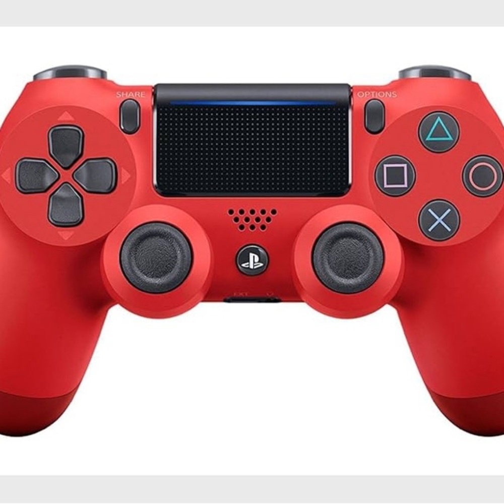 DualShock 4 Wireless Controller for PlayStation 4 - Magma Red used Red